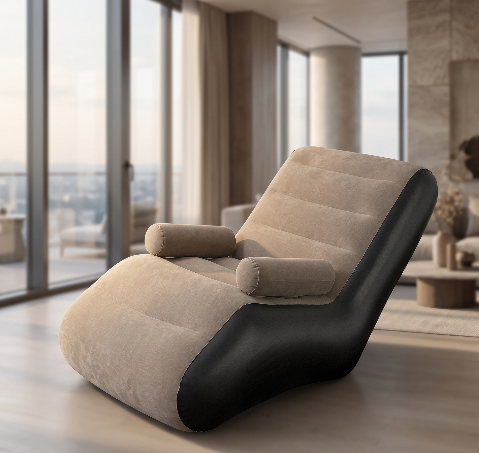 Inflatable Recliner Sofa for Home Decor