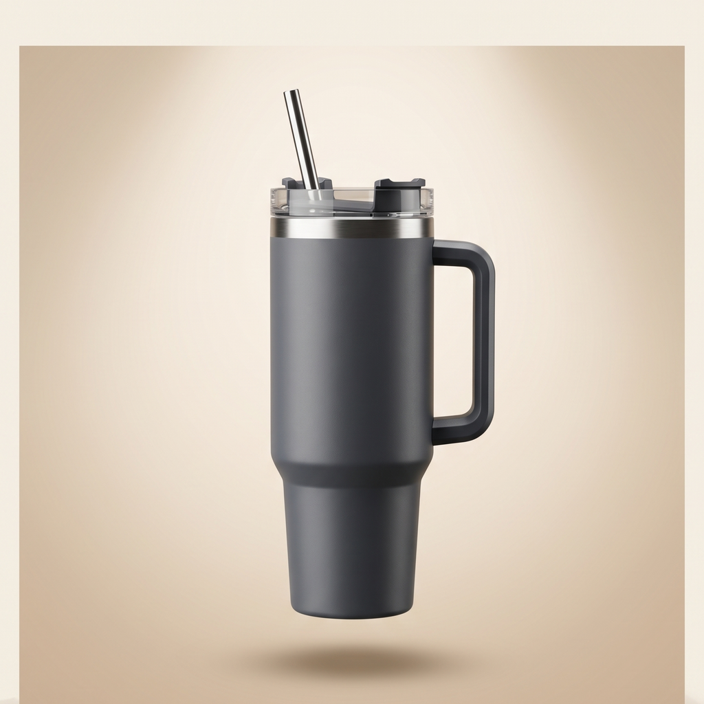 1200ml Stainless Steel Tumbler with Handle