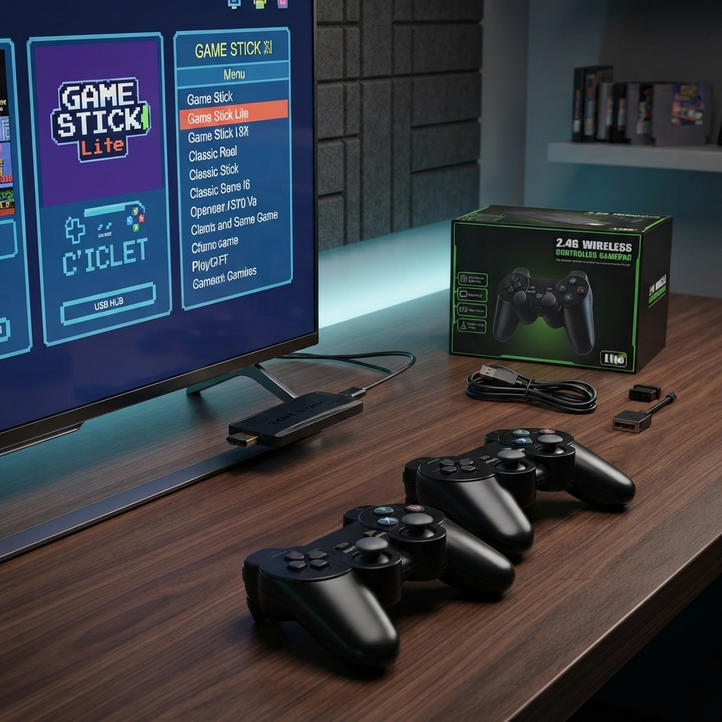 M8 2.4G Wireless Gaming Console